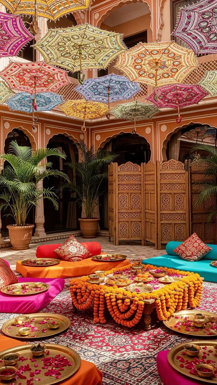 Traditional Tea Setup at Mehfil-e-Chai